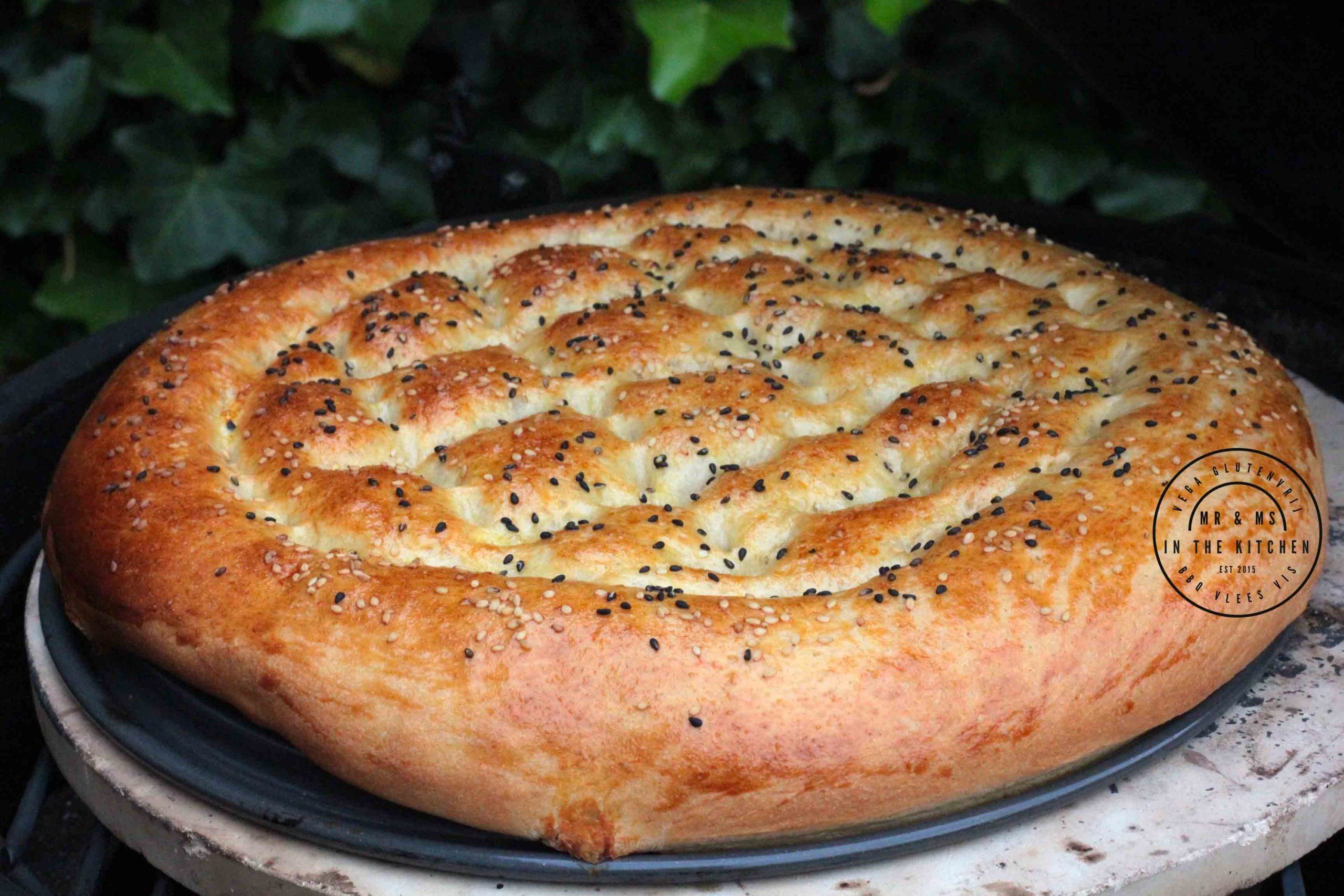 bijeenkomst Stuiteren Belang Turks brood van de BBQ - een recept van Mrandmrsinthekitchen